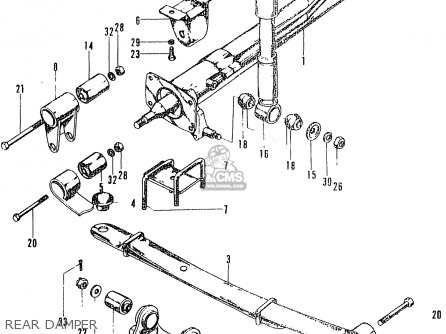 leaf spring parts diagram