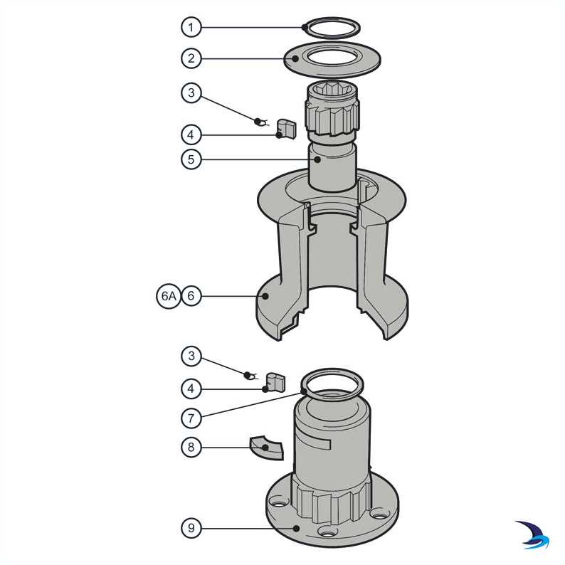 lewmar windlass parts diagram