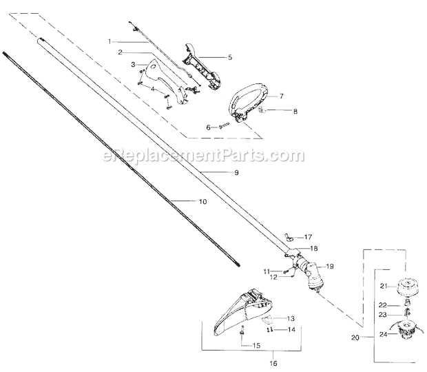 craftsman weedwacker 29cc 4 cycle parts diagram