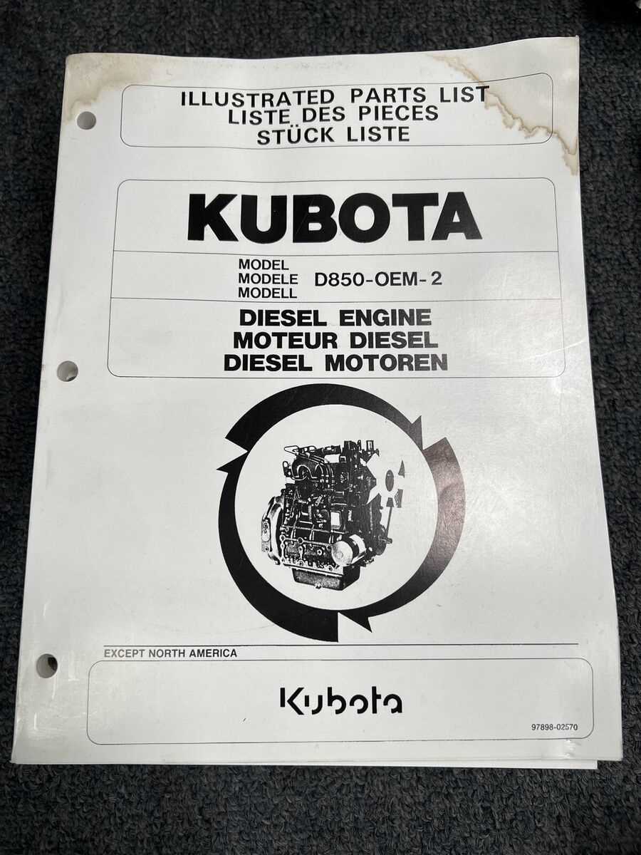 kubota d902 parts diagram