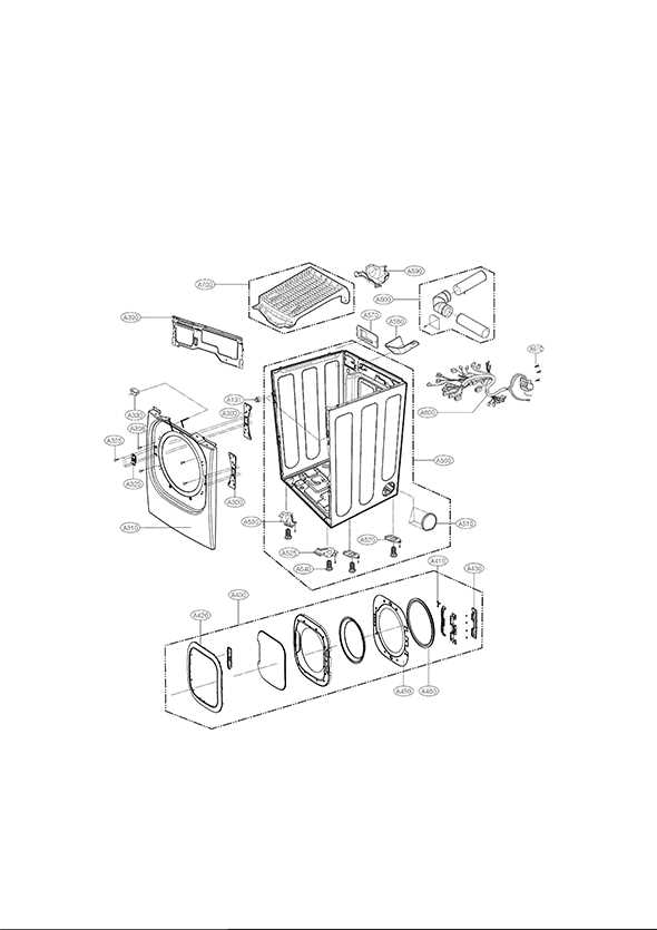 lg dryer parts diagram