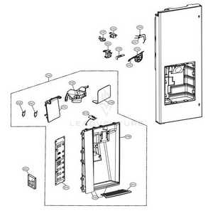 lg lfx31925st parts diagram