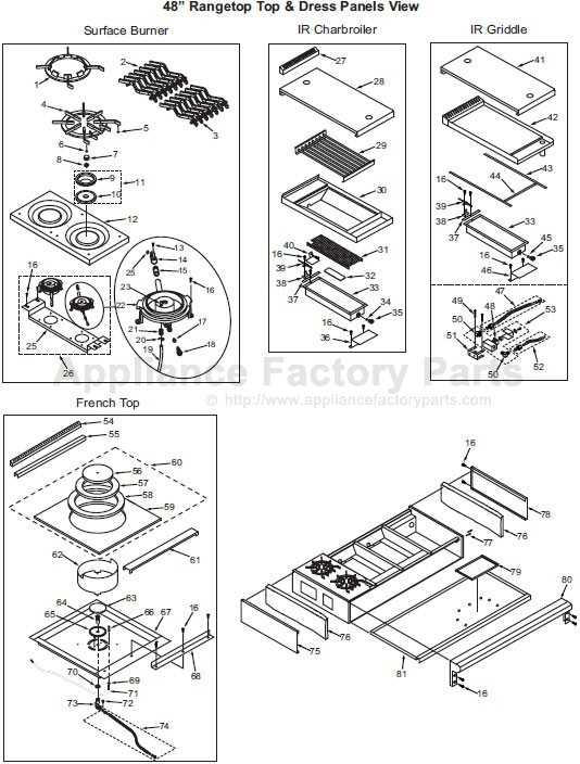 wolf oven parts diagram