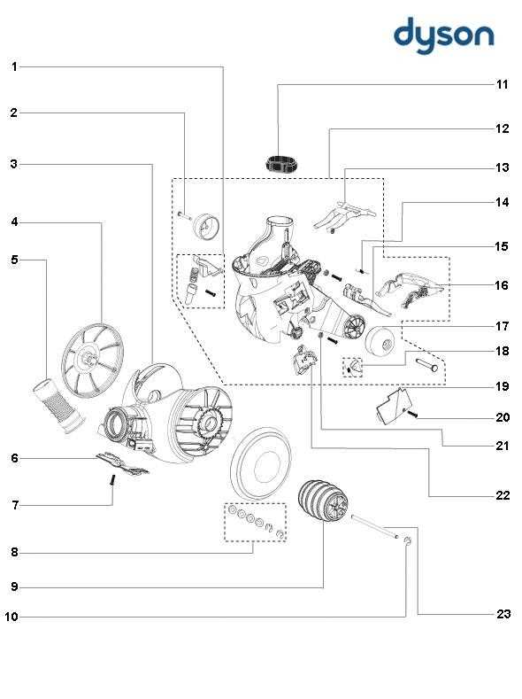 dyson dc18 parts diagram