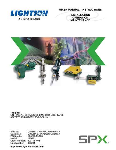 lightnin mixer parts diagram