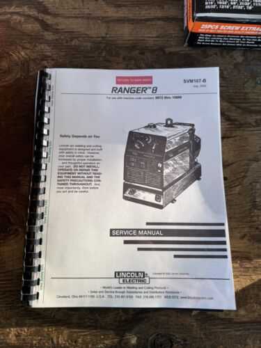 lincoln ranger 8 parts diagram