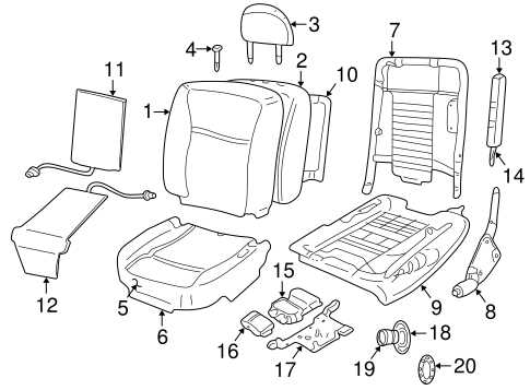 lincoln town car parts diagram