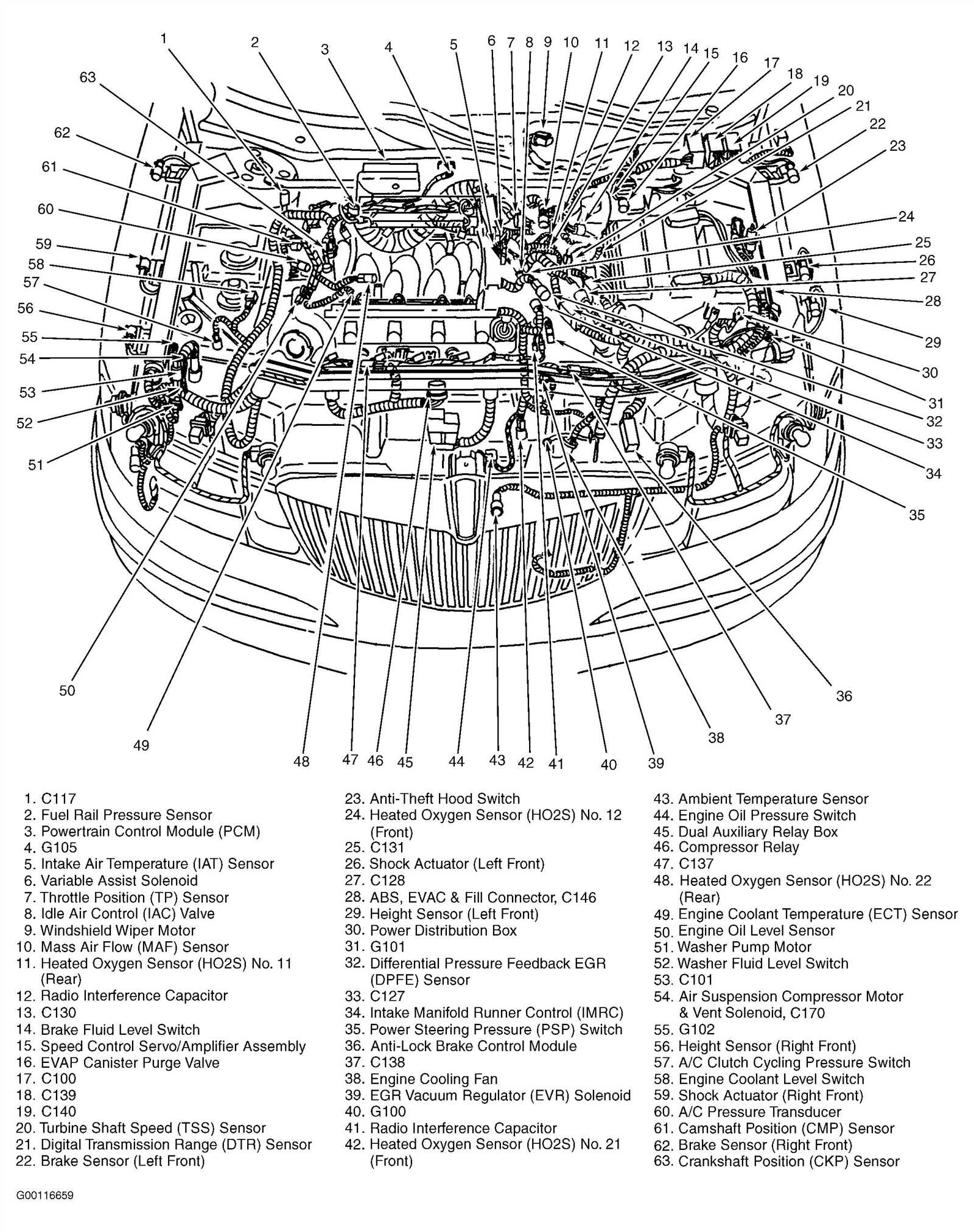 lincoln town car parts diagram