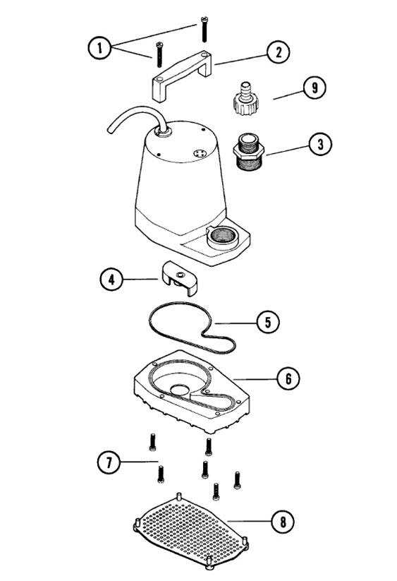 little giant pump parts diagram