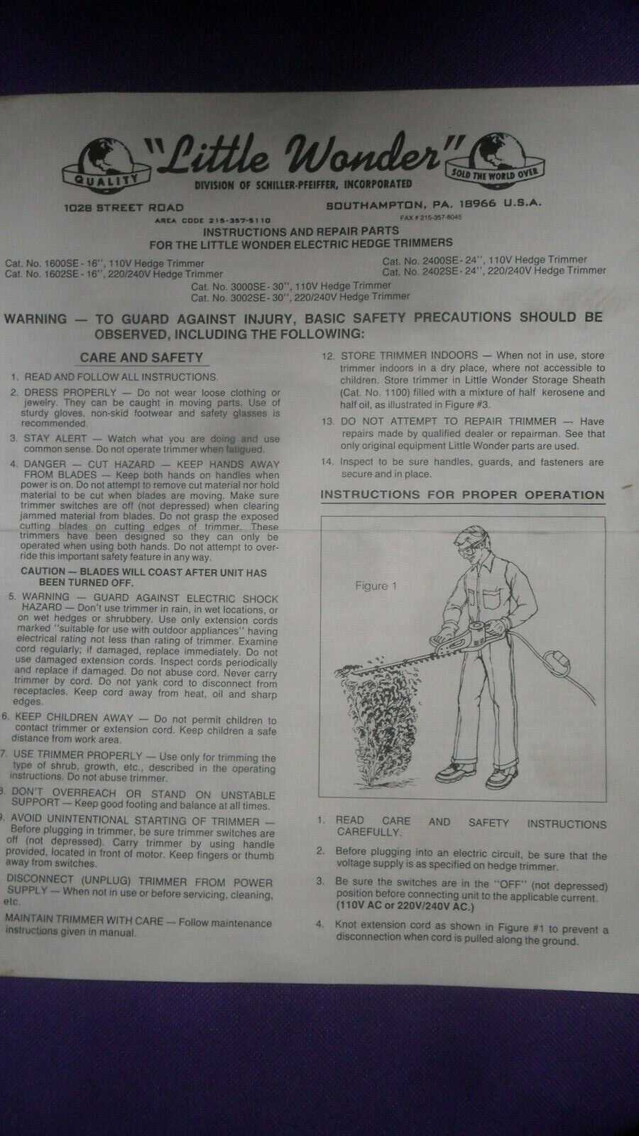 little wonder blower parts diagram