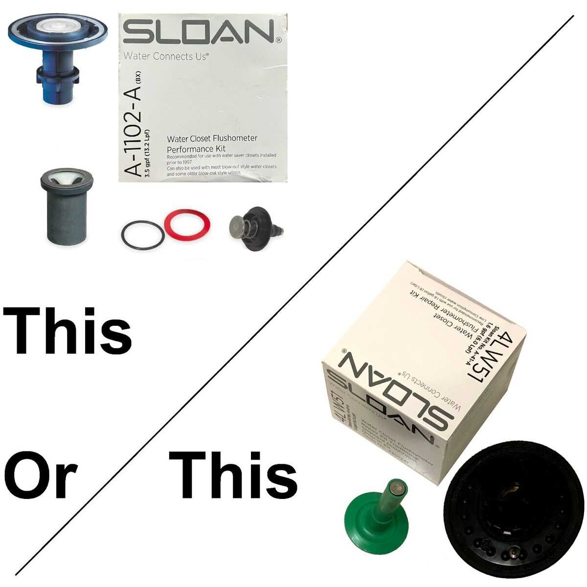 sloan toilet parts diagram