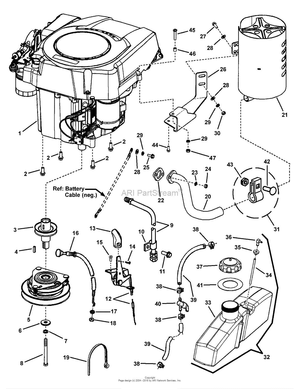 kohler courage 20 parts diagram