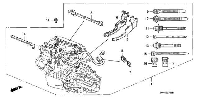 2007 honda civic parts diagram