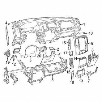 2016 ram 1500 parts diagram