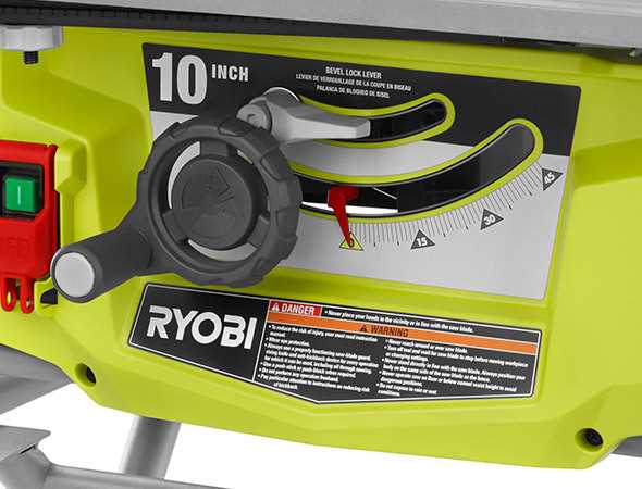 ryobi 10 table saw parts diagram