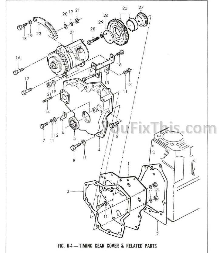 long tractor parts diagram