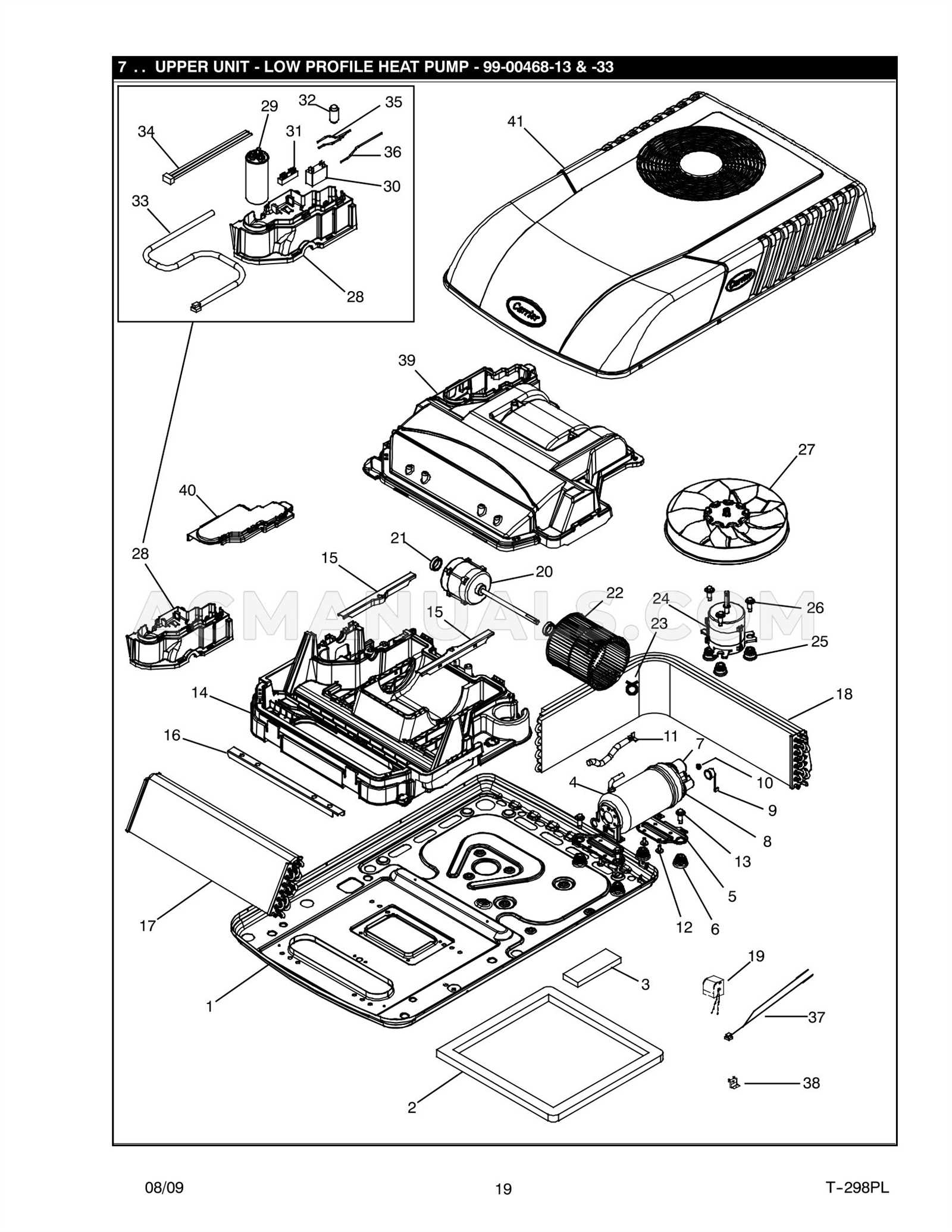 rv air conditioner parts diagram