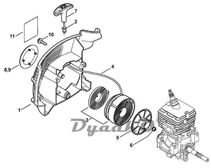 stihl fs 70 rc parts diagram