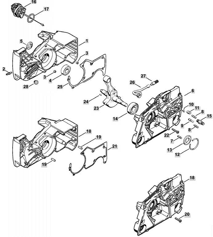 stihl 029 parts diagram