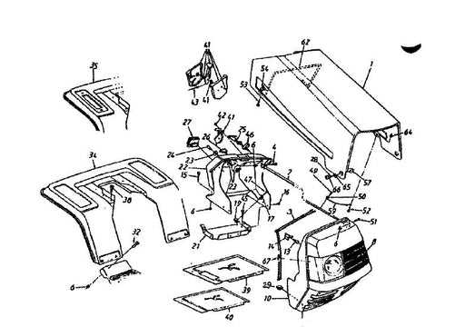 lt1000 craftsman parts diagram