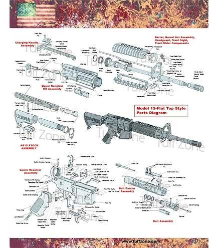 m16 parts diagram