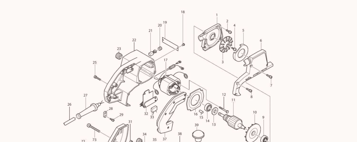 makita circular saw parts diagram