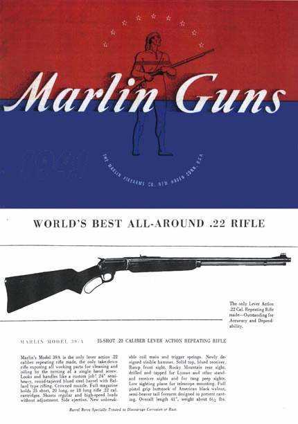 marlin model 39a parts diagram