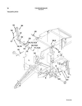 massey ferguson 12 baler parts diagram