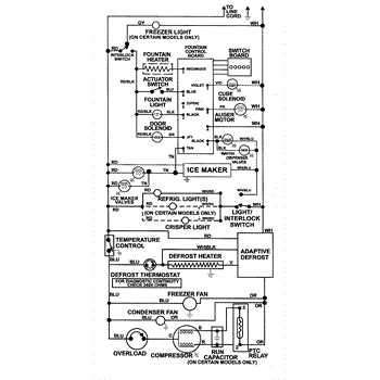 maytag fridge parts diagram