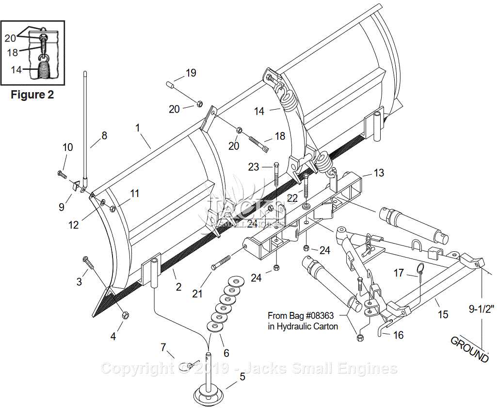 meyer snow plow parts diagram