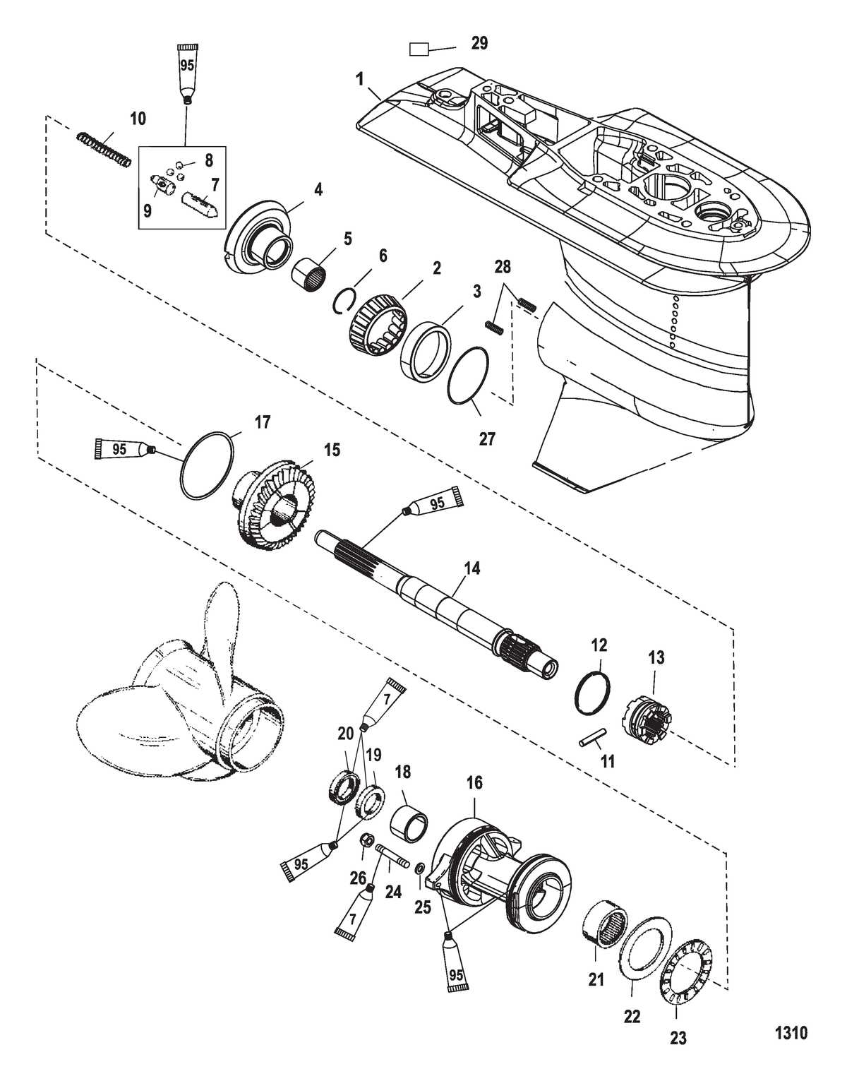 mercury 60 hp 4 stroke parts diagram