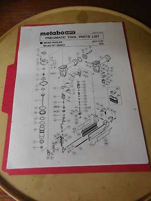 metabo grinder parts diagram