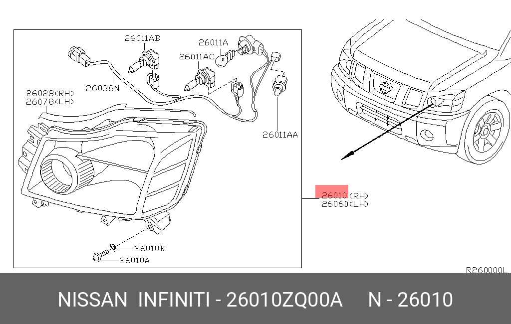 nissan armada parts diagram