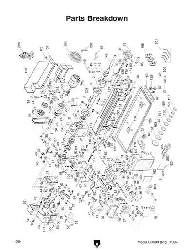 mini parts diagram