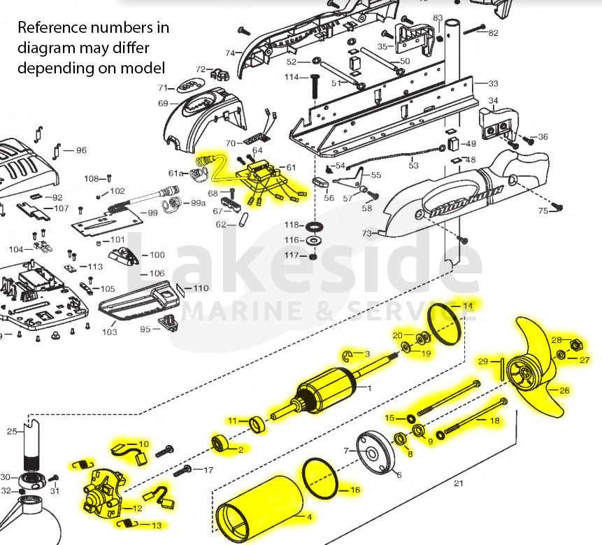 minn kota power drive parts diagram