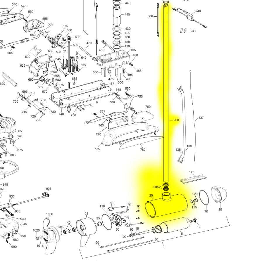 minn kota riptide 55 parts diagram