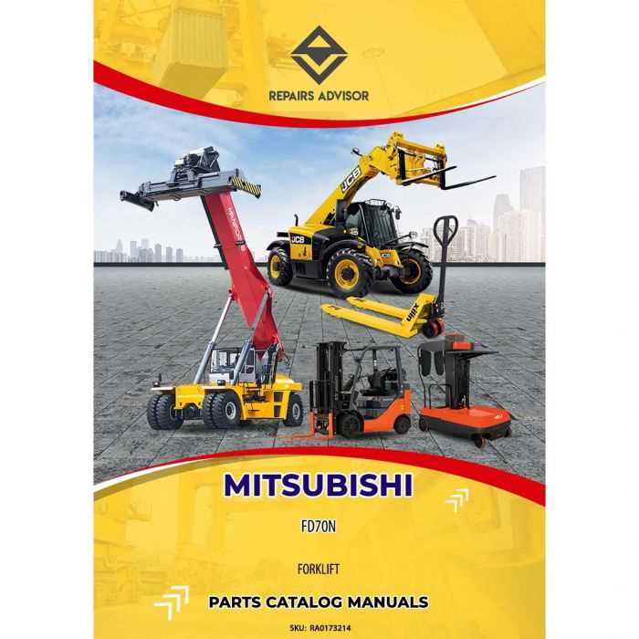 mitsubishi forklift parts diagram