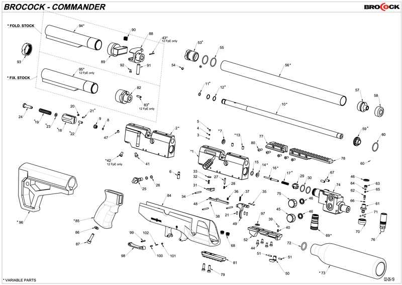 rem 1100 parts diagram