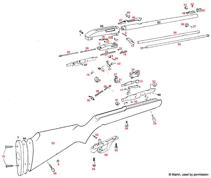 model 60 marlin parts diagram