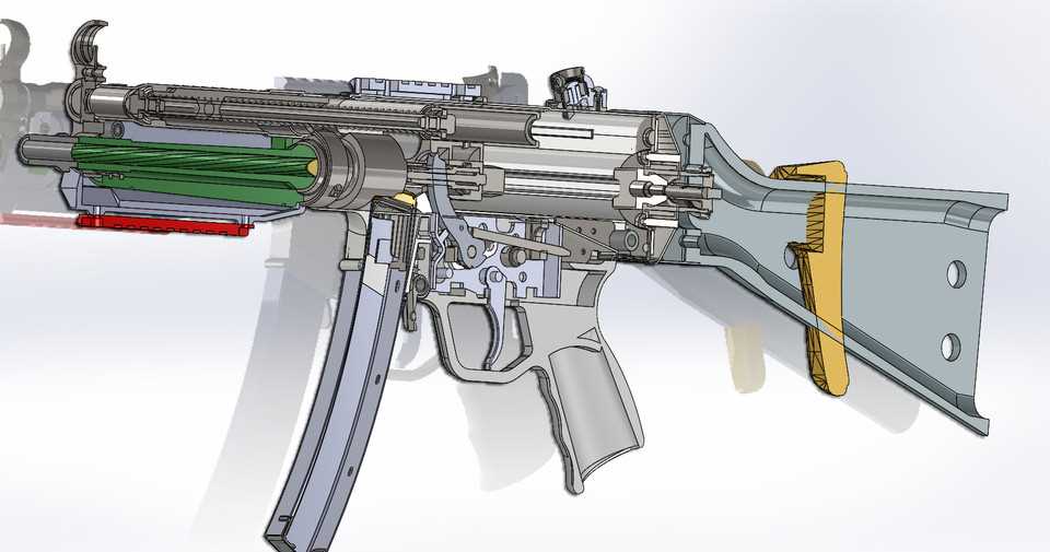 mp5 parts diagram