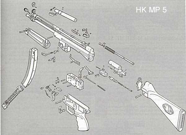 mp5 parts diagram