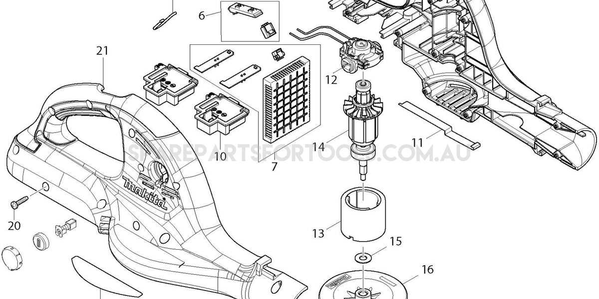 makita circular saw parts diagram