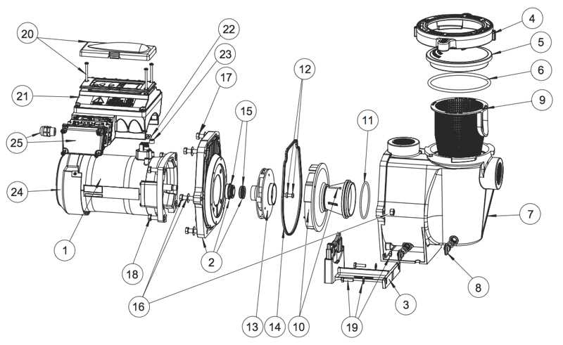 pentair superflo parts diagram