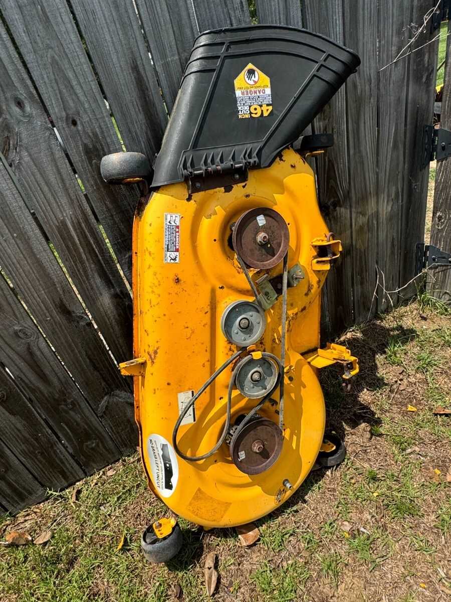 cub cadet ltx 1045 deck parts diagram