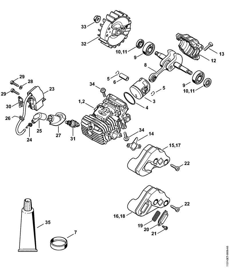 ms194t parts diagram