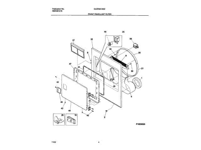 frigidaire efic123 ss parts diagram