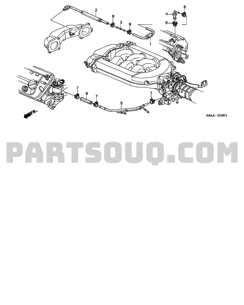 2002 honda accord parts diagram