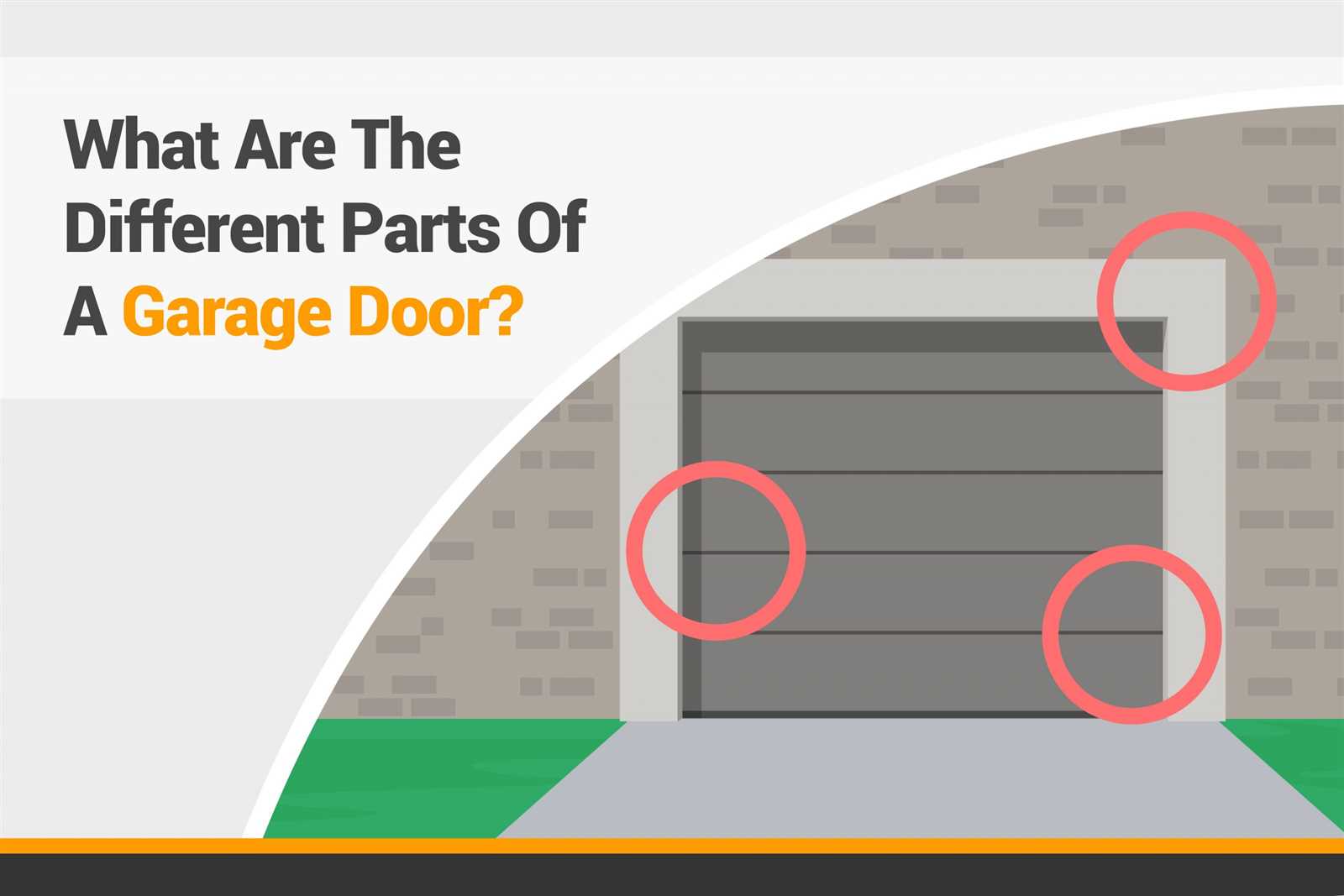 garage door part diagram