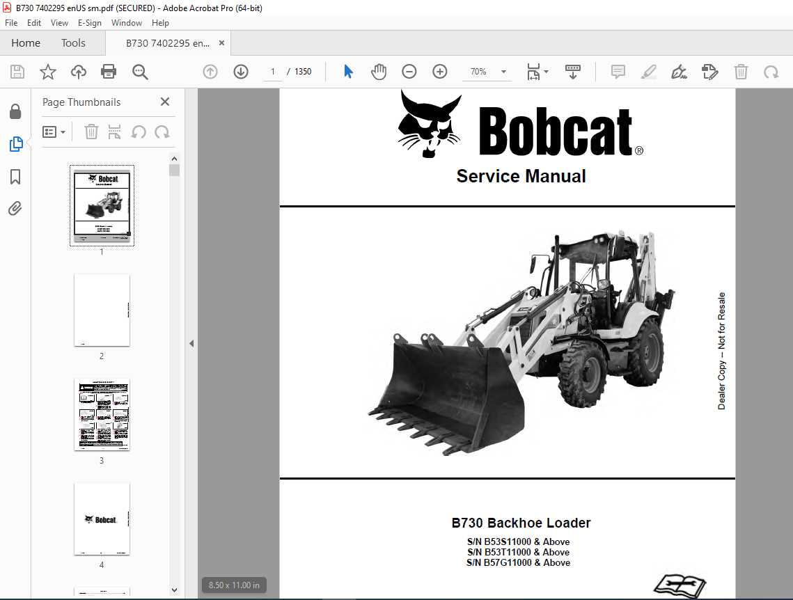 bobcat 743 parts diagram