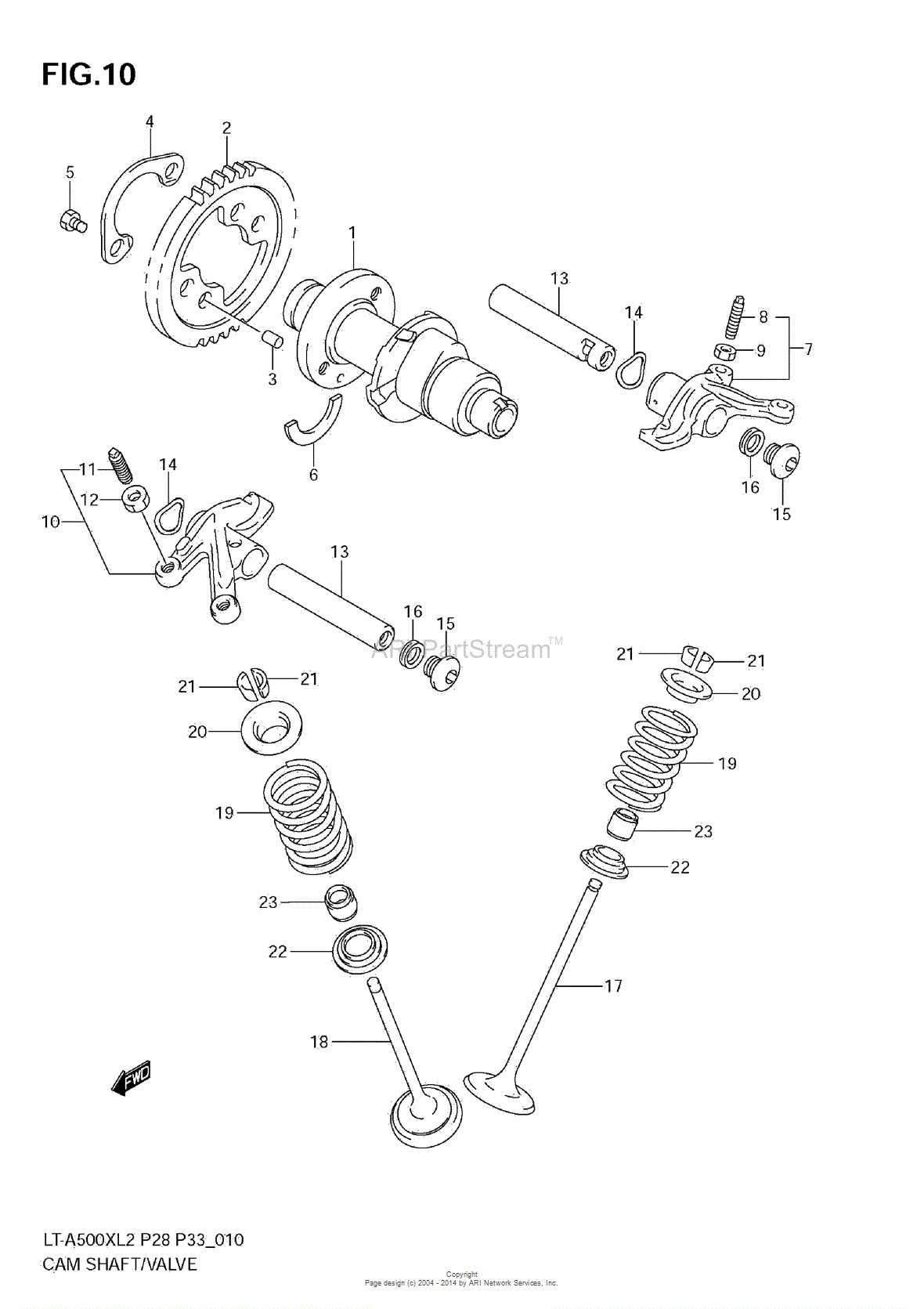 suzuki vinson 500 parts diagram